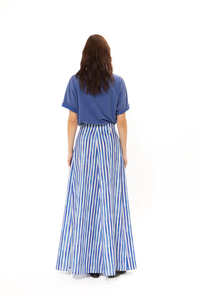 AEGEAN BLUE LONG SKIRT