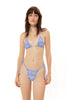 AEGEAN BLUE TRIANGLE BIKINI TOP