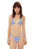 AEGEAN BLUE TRIANGLE BIKINI TOP
