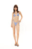 AEGEAN BLUE TRIANGLE BIKINI TOP