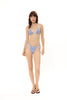 AEGEAN BLUE TRIANGLE BIKINI TOP