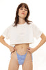 SALT, SKIN, SINCROPPED T-SHIRT
