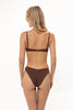 BROWN LOW CUT BIKINI BOTTOMS