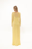 CHAMOMILE YELLOW DOUBLE-LAYERED DRESS
