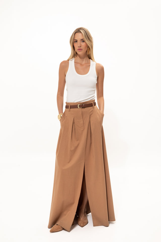 TAN LONG SKIRT