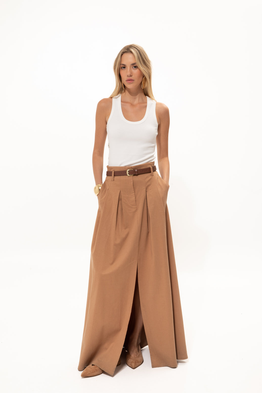 TAN LONG SKIRT