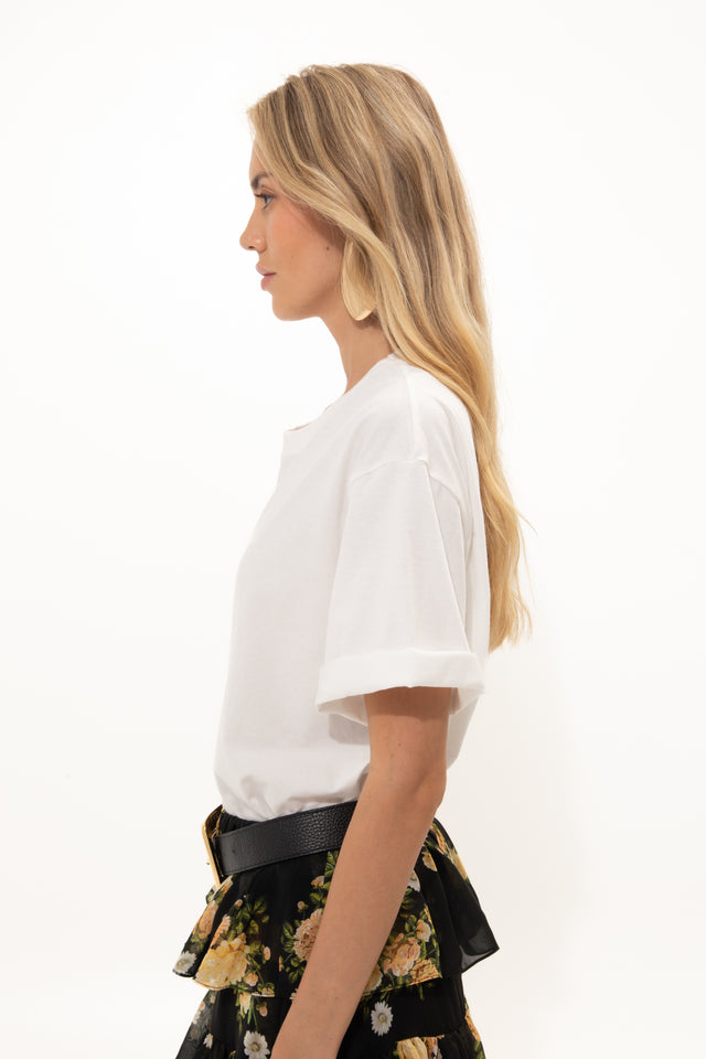 VASSIA KOSTARA WHITE T-SHIRT