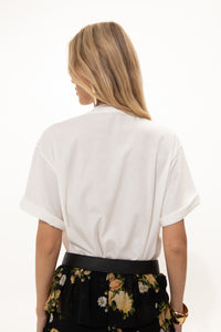 VASSIA KOSTARA WHITE T-SHIRT