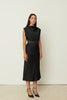 HIGH NECK DRESS BLACK
