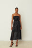 BEADED DRESS BLACK ONE SIZE