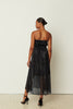BEADED DRESS BLACK ONE SIZE