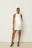 DUCHESS SHORT DRESS WHITE