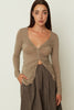 ZIP TOP BEIGE ONE SIZE