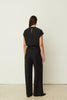 BLACK WIDE LEG PANTS