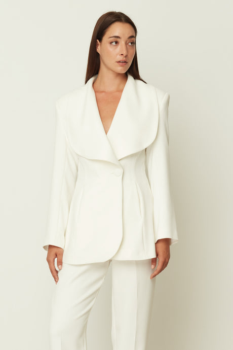 TAILORED JACKET WHITE