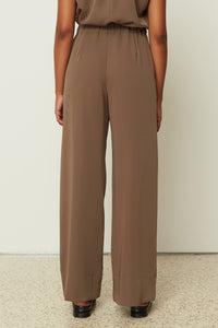 BROWN WIDE LEG PANTS