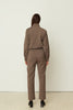 HIGH WAIST PANTS BROWN