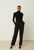 STRAIGHT PANTS BLACK