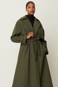 KHAKI TRENCH COAT