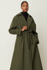 KHAKI TRENCH COAT