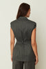 CAPSLEEVE JACKET GREY