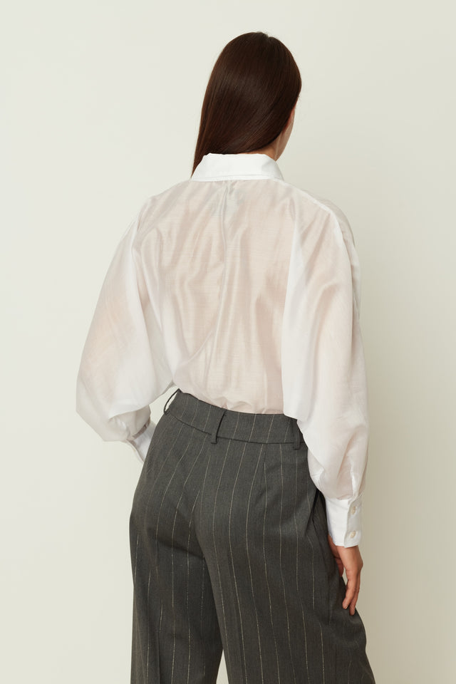 BODYSUIT SHIRT WHITE