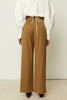 PANTS WITH PLEATS OLIVE