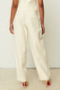 HERRINGBONE PANTS CREAM