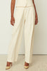 HERRINGBONE PANTS CREAM