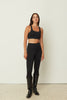 BLACK SCUBA FITTED PANTS