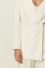 WHITE STATEMENT BLAZER