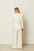 WHITE STATEMENT BLAZER