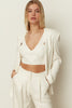 WHITE STATEMENT BLAZER