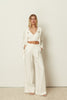 WHITE STATEMENT PANTS