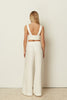 WHITE STATEMENT PANTS