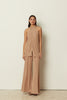 BEIGE JERSEY PANTS