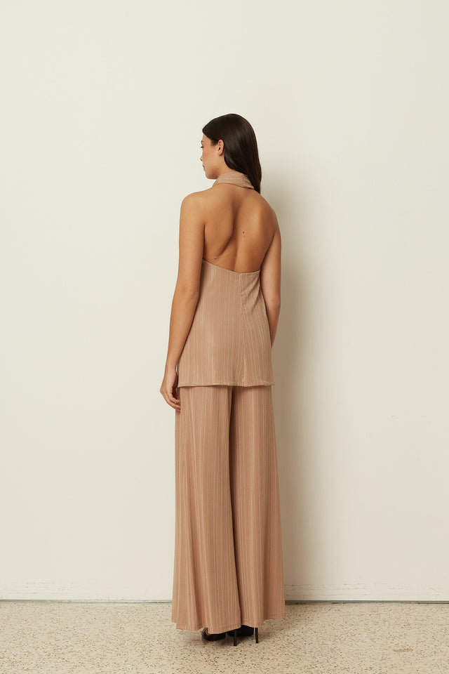 BEIGE JERSEY PANTS