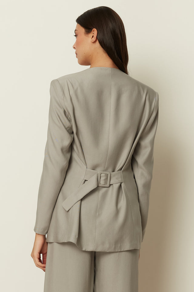 GREY STATEMENT BLAZER