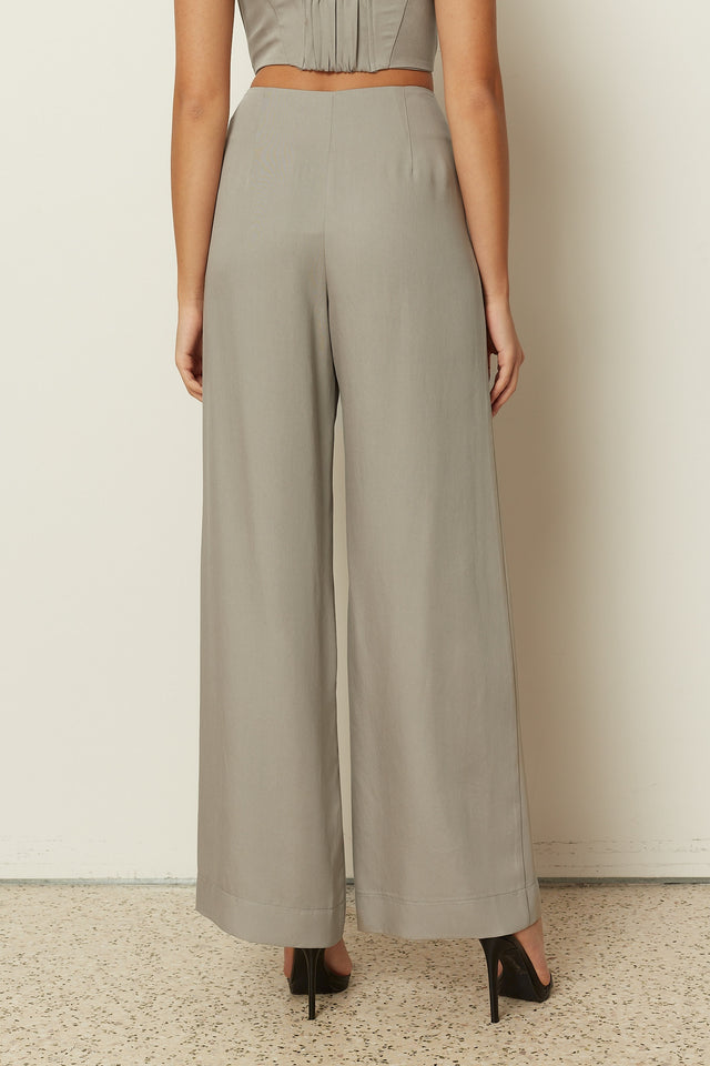 GREY STATEMENT PANTS