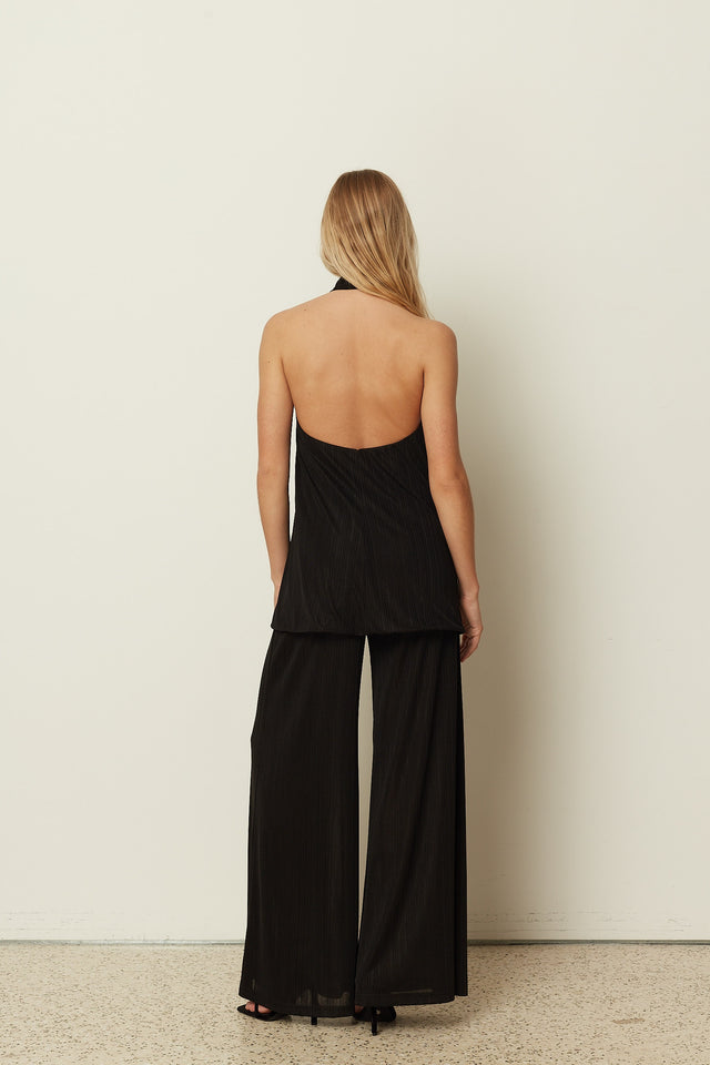 BLACK JERSEY PANTS