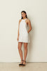 WHITE LINEN DRESS