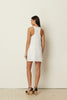 WHITE LINEN DRESS