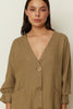 OLIVE OVERSIZED KIMONO SHIRT