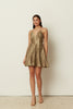 KHAKI DIVOTE MINI DRESS