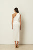 WHITE SATIN SARONG