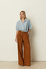 CINNAMON WIDE LEG PANTS