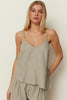 GREY CAMISOLE TOP