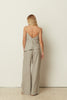 GREY WIDE LEG PANTS