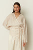 WHITE KIMONO BLOUSE