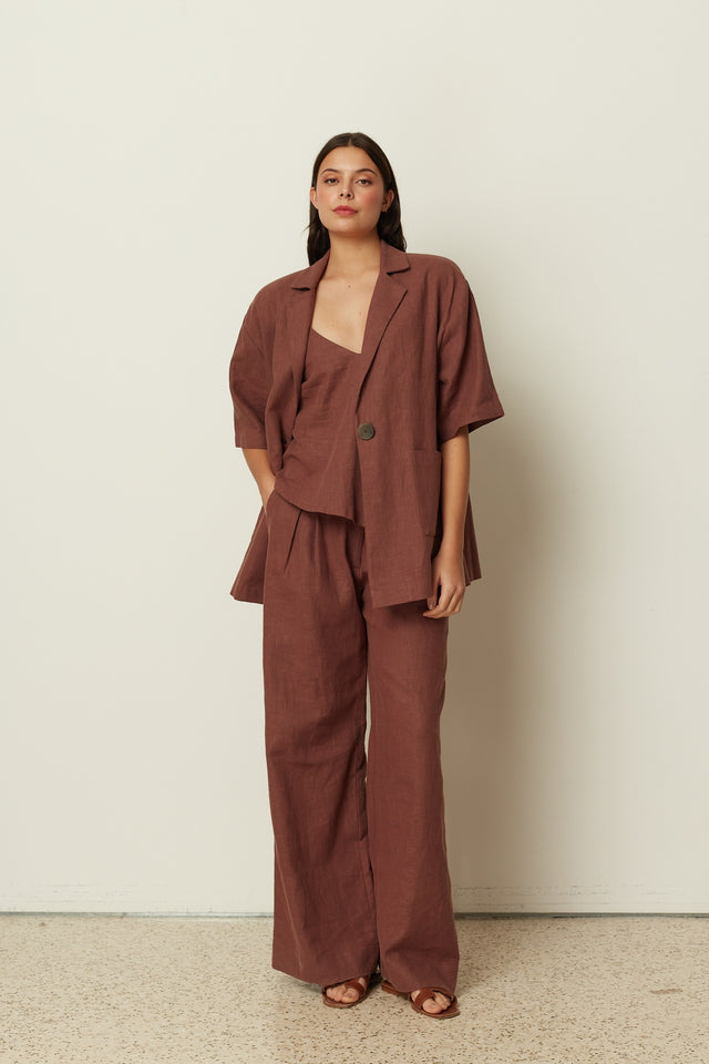 MAROON CAMISOLE TOP